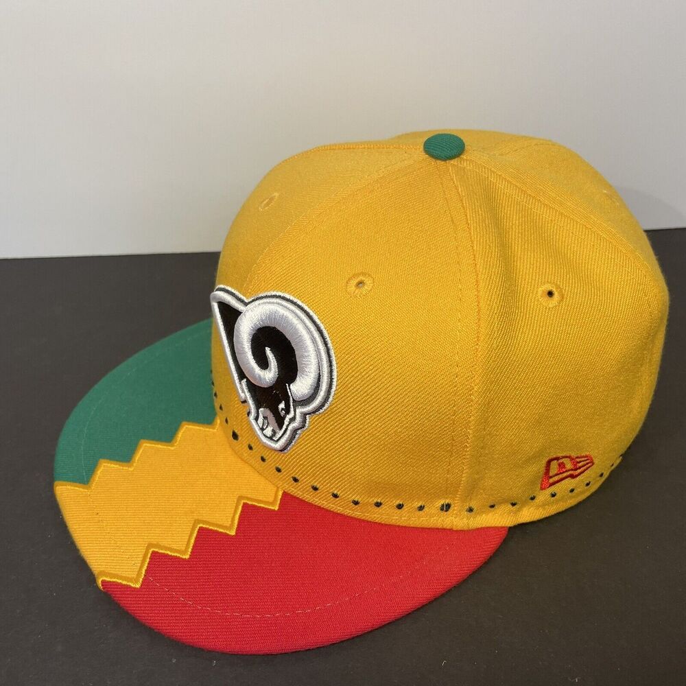 New Era NFL L.A. Rams Spotlight 2019 Draft 59Fifty Fitted Hat/Cap Size 7 1/2